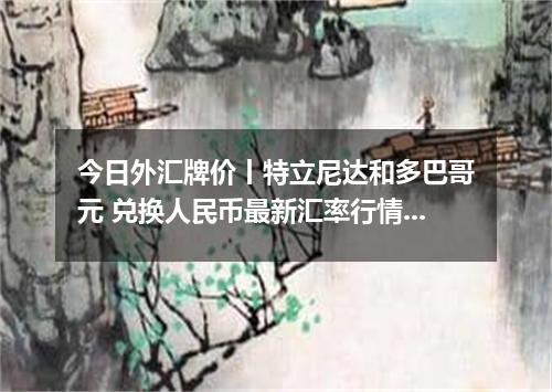 今日外汇牌价丨特立尼达和多巴哥元 兑换人民币最新汇率行情 2026年05月23日